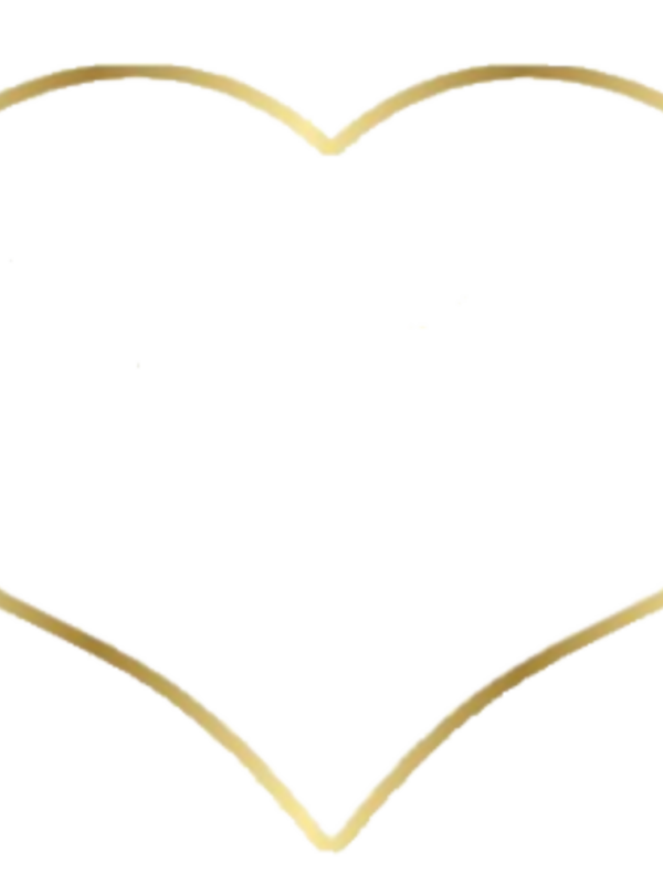 златно колие сърце